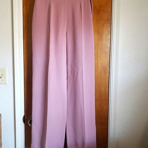 Giorgio Armani soft pink SILK high waist pant